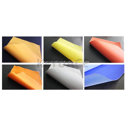 Silicone cao su tráng nhiệt sợi thủy tinh dẫn điện